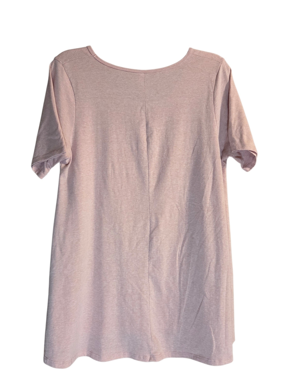 LuLaRoe Dusty Rose Short Sleeve Scoop Neck Tee - Picture 2 of 5
